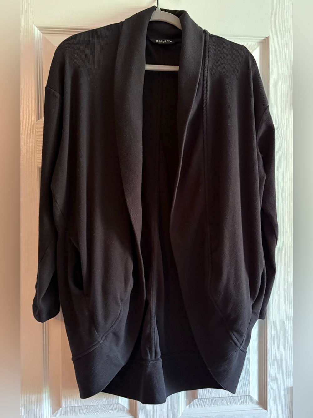 Athleta Black Women's Cardigan with Branded Tag - Picture 4 of 6